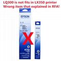 S015631/S015637 Original Printer Ribbon For Epson Ribbon Cartridge LQ350 / LX350