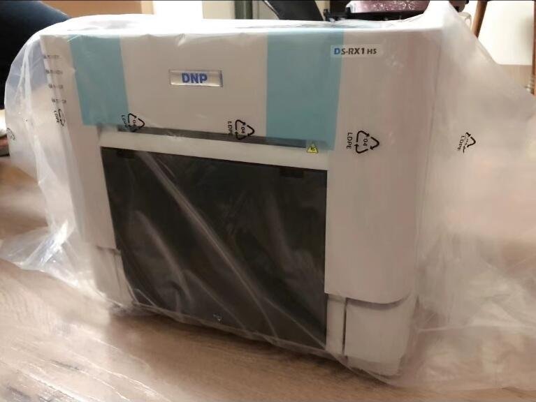 DNP DS-RX1HS 6" Dye Sublimation Printer, With Ribbon & photo paper