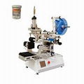 conic bottle labeling machine   semi automatic oil bottle eliquid bottle labelin