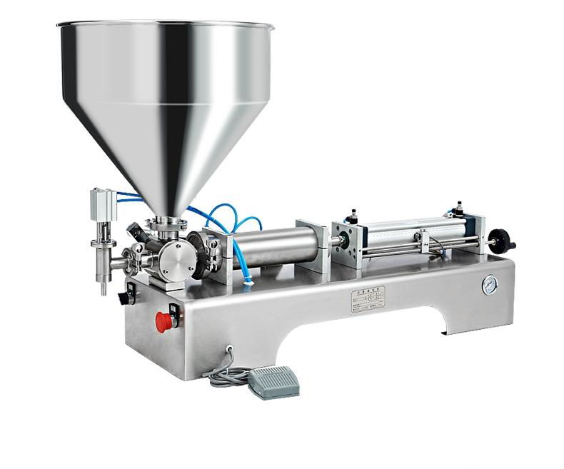 paste sauce semi auto model filling machine