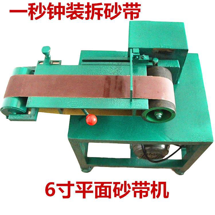 6 inch flat grinding belt machinecorner deburring machine 5