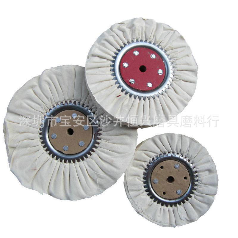 Polishing wheel pearl cotton white cloth wheel fiber wheel grinding wheel 