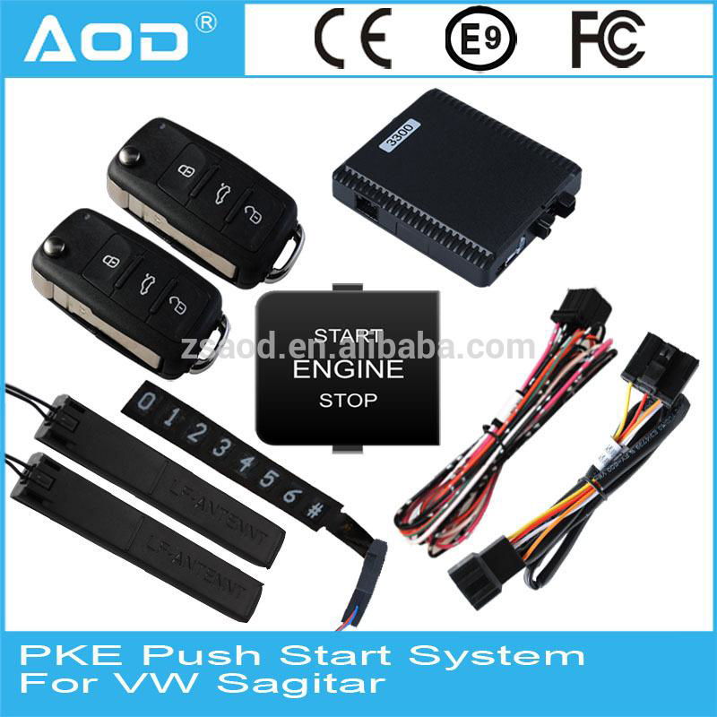 Hottest Engine Start Off with PKE and BLUETOOTH Standard for VW Sagitar 2