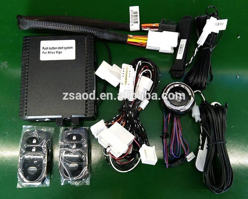 RFID & FSK Skill Push Button to Engine Start Off with PKE BLUETOOTH for HILUX
