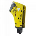 hydraulic hammer post driver