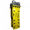 top type hydraulic rock breaker hammer