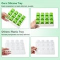 Reusable 12 Cells Silicone Agricultural Box Plant Seeding Growing Plant Starter  2