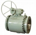 ANSI Forged trunnion ball valve