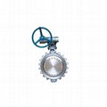 API 815L trieccentric butterfly valve with lug