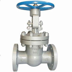 Russia standard flanged rising GOST gate valve