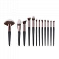 High Quality  Blending Cosmetic Brush 9pcs Makeup Brush Set for Powder and Eye 1