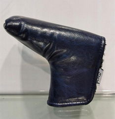 leather golf putter covers custom logo designs accept