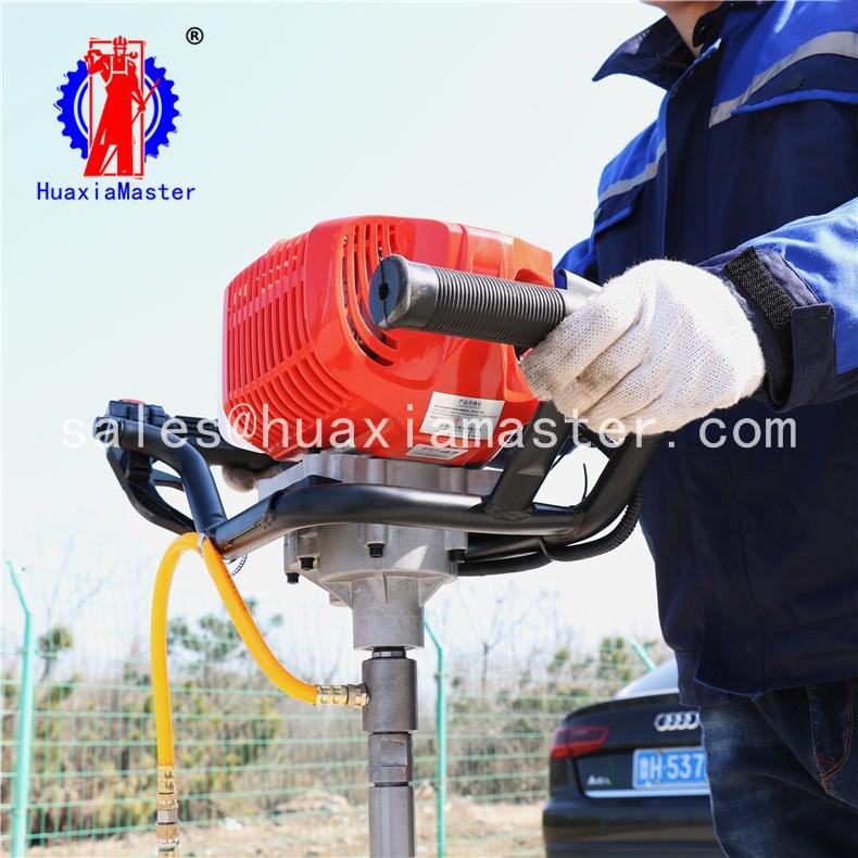 BXZ-1 backpack core drilling rig 5