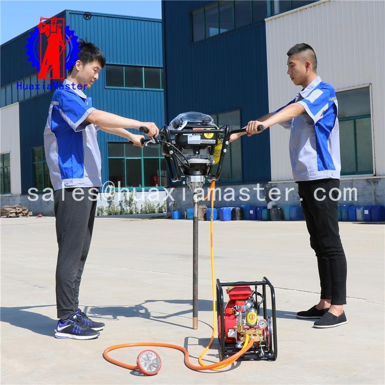 BXZ-2 backpack core drilling rig 3
