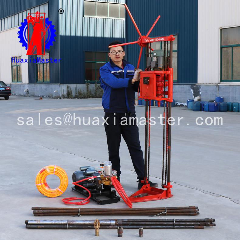 QZ-1A two phase electric sampling drilling rig 4