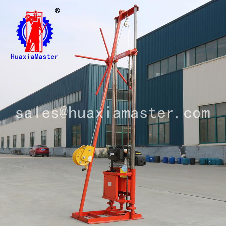 QZ-2CS gasoline engine sampling drilling rig 2