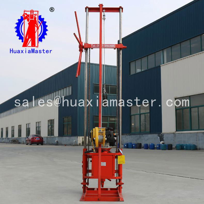 QZ-2CS gasoline engine sampling drilling rig 4