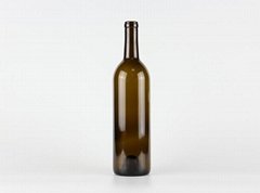 Bordeaux Wine Glass Bottle 750ml 1042