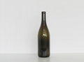 Burgundy Wine Glass Bottle 2059 1