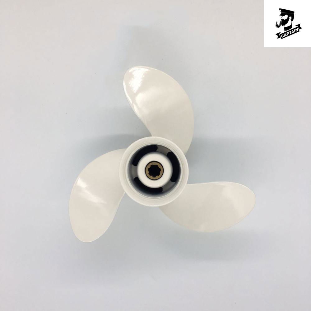 OEM 6G1-45941-00-EL Aluminum outboard propeller 8 1/2x8 1/2 for Yamaha 3