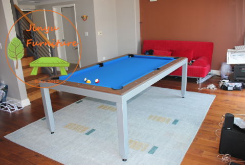 Arcade Billiard Table with Cue Set