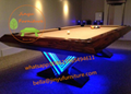 7ft Snooker Pool Table 2 Cues and Accessories 