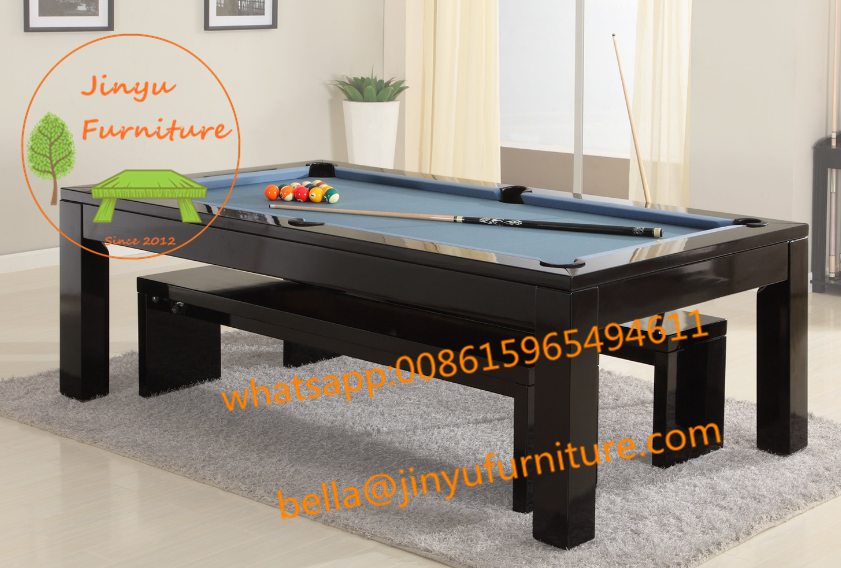 slate bed pool and snooker table