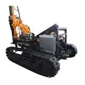 The hot sale and  high efficiency crawler type DTH drilling rig 2