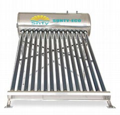 Non-pressure Solar Water Heater for Shower 