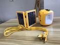  Charging Emergency Lamp Portable Rechargeable LED Solar Lantern