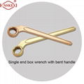 Al-cu non sparking wrench single bent