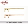 Non sparking tools Valve handle high quality safety tools Al-cu 35*250mm 2