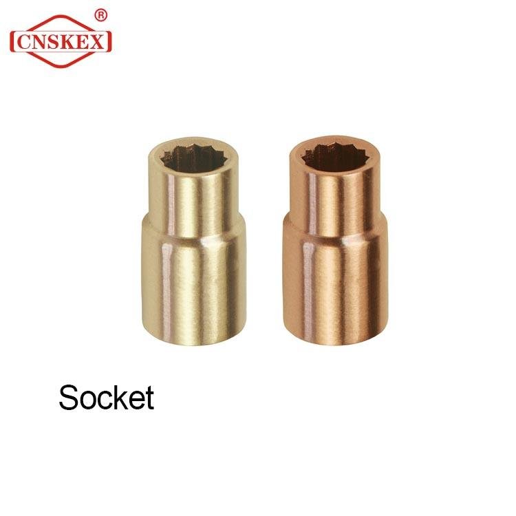 explosion-proof safety tools Socket 1/4"*10mm Aluminum bronze  4