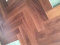 Walnut Chevron Engineered Flooring