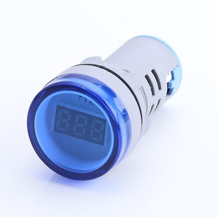 small digital tube LED round digital display hertz frequency meter signal lamp 2