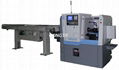 CNC lathe with bar feeder