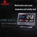Weather Forecast Color Screen Clock Temperature Trend Humidity Alarm Clock