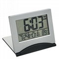 Desktop Table Digital Thermometer LCD Alarm Clock Calendar