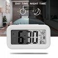 Large Display LED Digital Alarm Clock with Temperature Calendar 4
