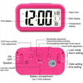 Large Display LED Digital Alarm Clock with Temperature Calendar