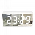 Electronic LED Alarm Clock Large Time Temperature Display