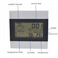 Digital Weather Station Alarm Clock Wall Forecast Thermometer Hygrometer 2