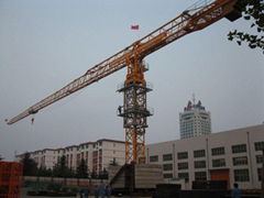 Fixed Topless/Flat Top Crane self erecting PT7030 with 70m jib in Dubai