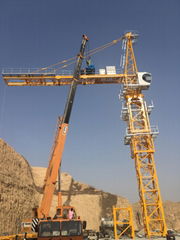 maintenance rental and sale tower crane TC7030 with max.load of 16T in Iran