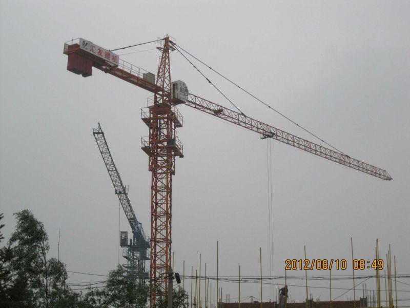 Heavy lifting equipment TC6012 6t with jib length 60m rent and sale in Singapore 3