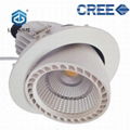 7-50W Adjustable CREE COB LED Spot Downlight 