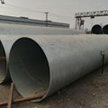 Natural oil and gas ssaw erw pipeline beveled end spiral welded steel pipe 1