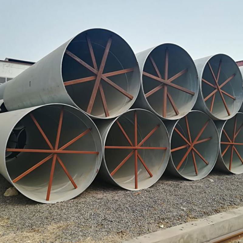 Natural oil and gas ssaw erw pipeline beveled end spiral welded steel pipe 2