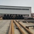 Natural oil and gas ssaw erw pipeline beveled end spiral welded steel pipe 4