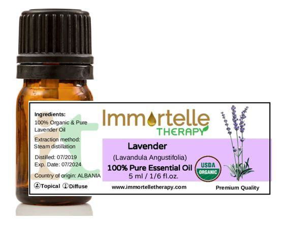 Helichrysum Italicum & Lavender Essential Oils & Floral Water Immortelle Therapy 3